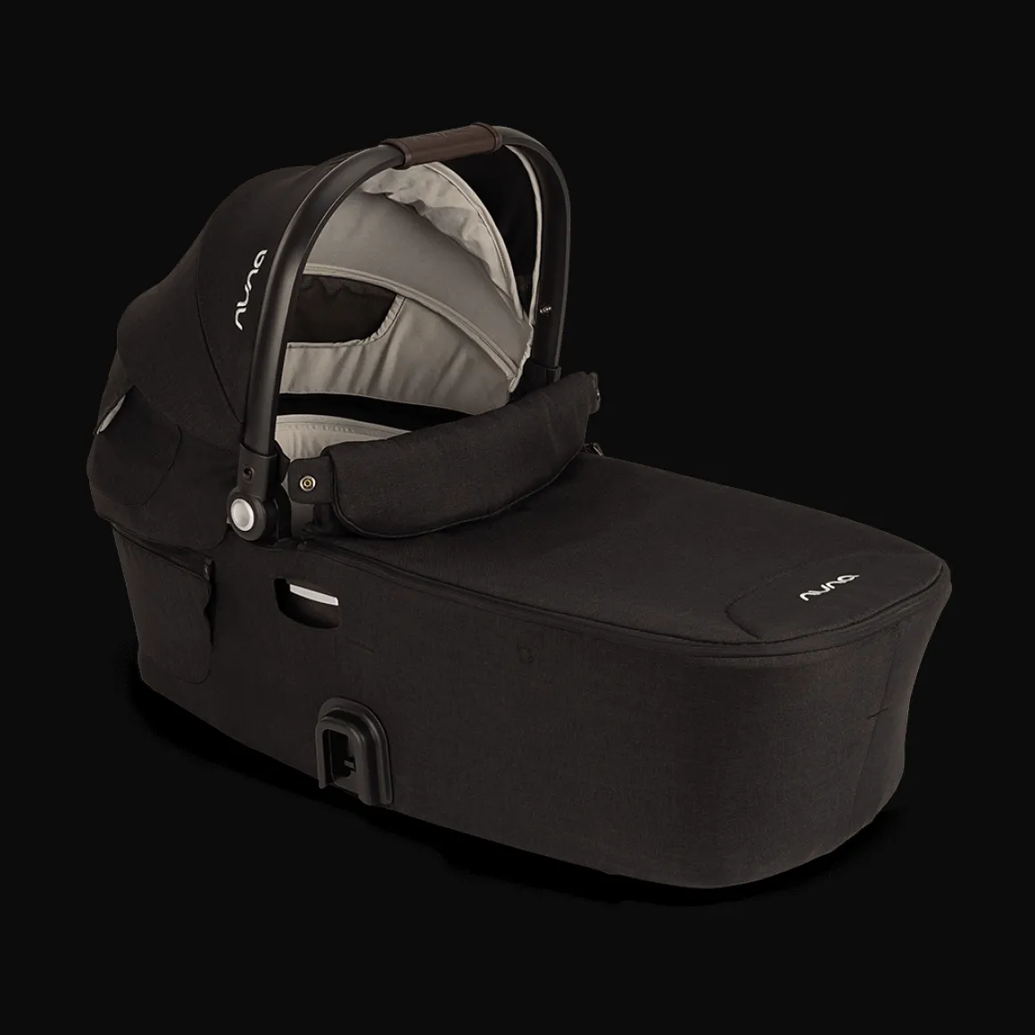 Nuna Kinderwagen 3 in 1 DEMI™ next Caviar + Autostoel Cloud T I Size + Cybex Draaibare Base T