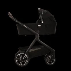 Nuna Kinderwagen 3 in 1 DEMI™ next Caviar + Autostoel Cloud T I Size + Cybex Draaibare Base T