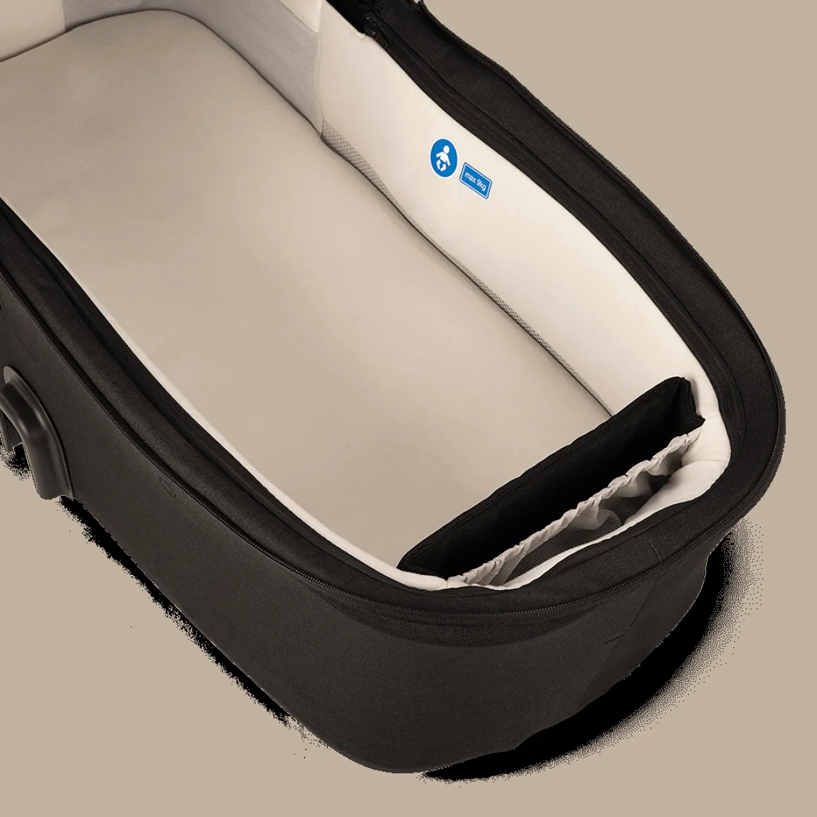 Nuna Kinderwagen 3 in 1 DEMI™ next Caviar + Autostoel Cloud T I Size + Cybex Draaibare Base T