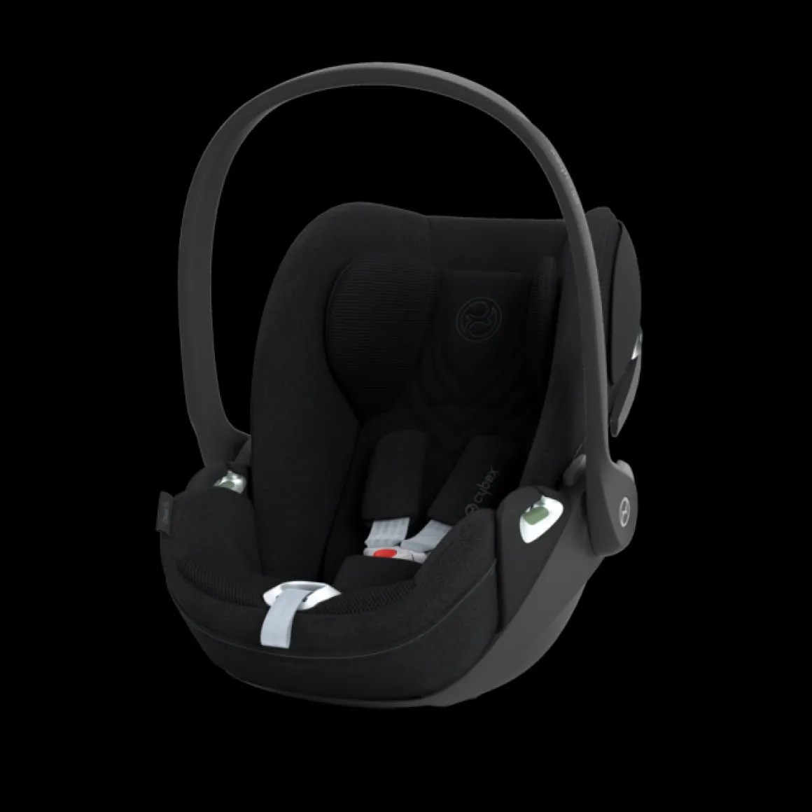 Nuna Kinderwagen 3 in 1 DEMI™ next Caviar + Autostoel Cloud T I Size + Cybex Draaibare Base T