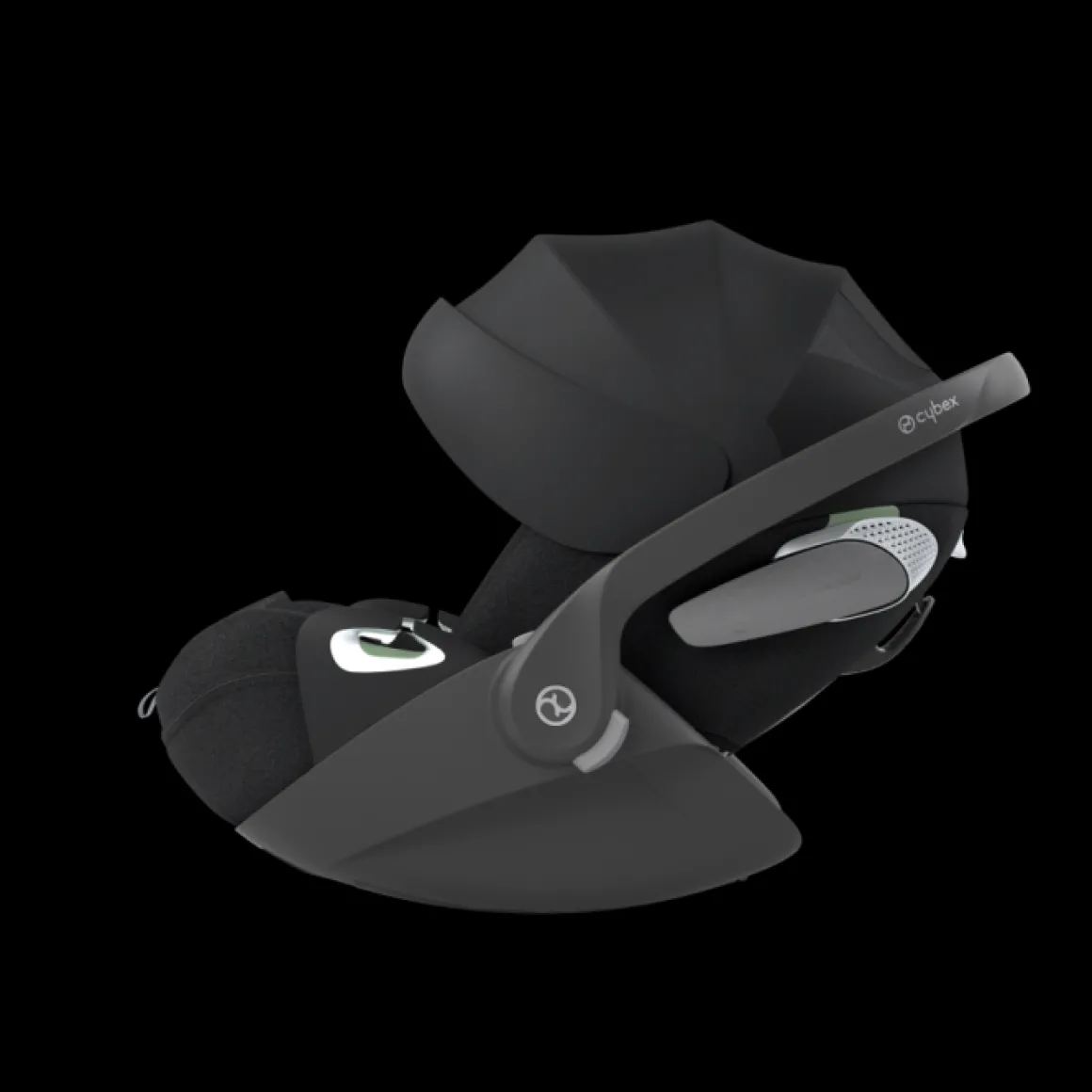 Nuna Kinderwagen 3 in 1 DEMI™ next Caviar + Autostoel Cloud T I Size + Cybex Draaibare Base T