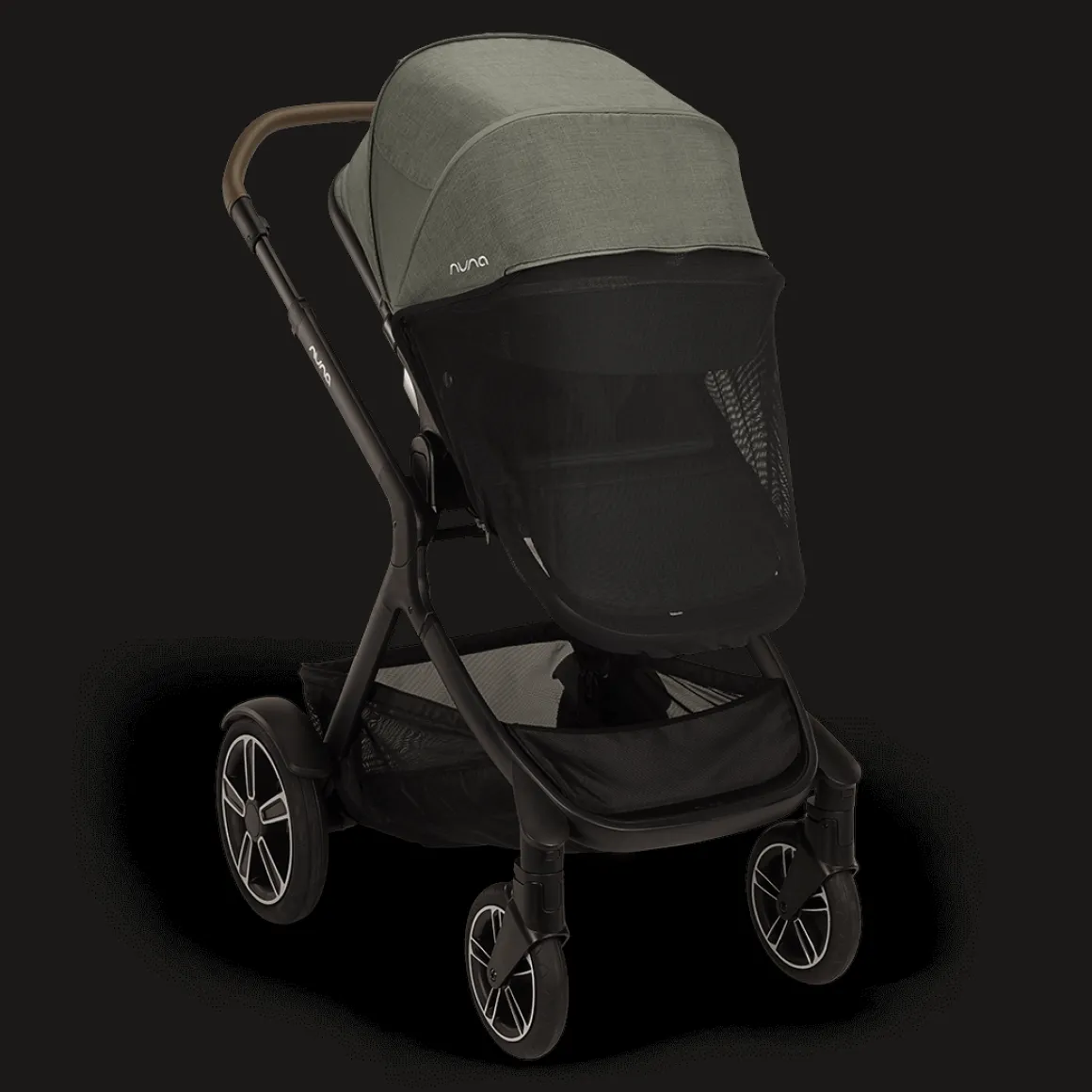 Nuna Kinderwagen 3 in 1 DEMI™ next Pine + Autostoel PIPA™ next