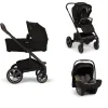 Nuna Kinderwagen 3 in 1 MIXX™ next Caviar + Autostoel PIPA™ next