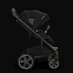 Nuna Kinderwagen 3 in 1 MIXX™ next Caviar + Autostoel Cloud T I Size + Cybex Draaibare Base T