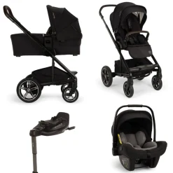 Nuna Kinderwagen 3 in 1 MIXX™ next BMW Element + Autostoel PIPA™ Next + Nuna Base CURV