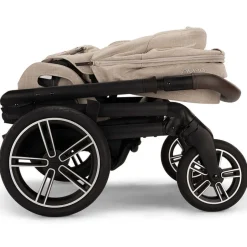 Nuna Kinderwagen 3 in 1 MIXX™ Next Biscotti + Autostoel Cloud T I Size + Cybex Draaibare Base T