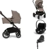 Nuna Kinderwagen 3 in 1 MIXX™ next Cedar + Autostoel Cloud T I Size + Cybex Draaibare Base T