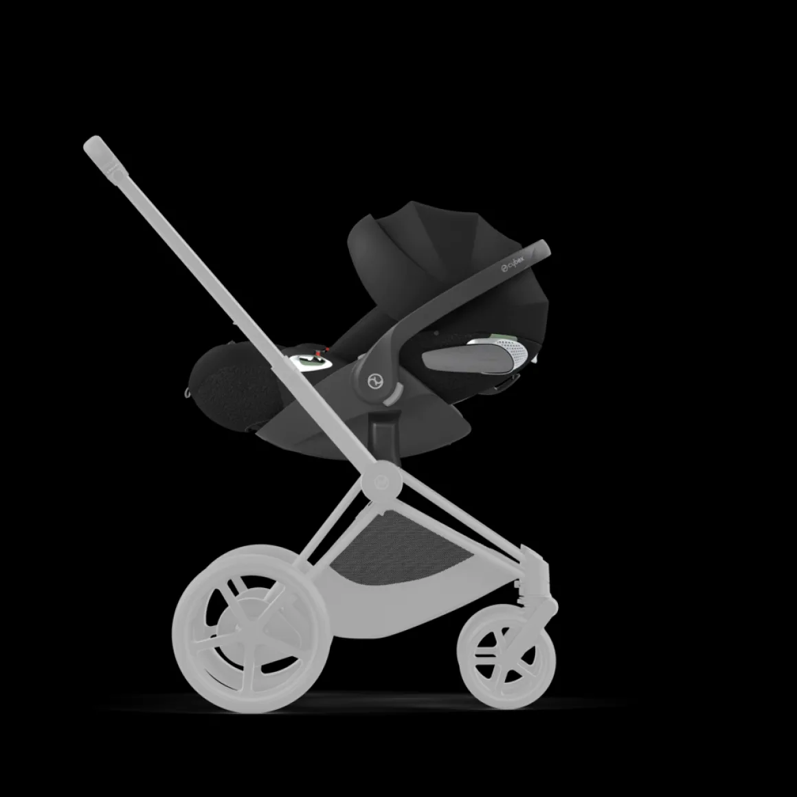 Nuna Kinderwagen 3 in 1 MIXX™ next BMW Element + Autostoel Cloud T I Size + Cybex Draaibare Base T