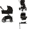 Nuna Kinderwagen 4 in 1 MIXX™ next Caviar + Autostoel PIPA™ next + Nuna 360° base