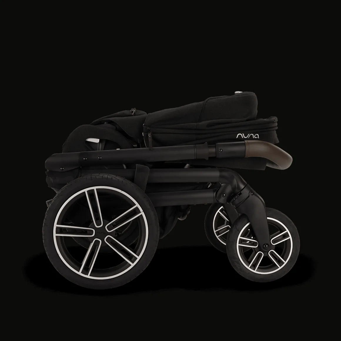 Nuna Kinderwagen 4 in 1 MIXX™ next Caviar + Autostoel PIPA™ next + Nuna 360° base