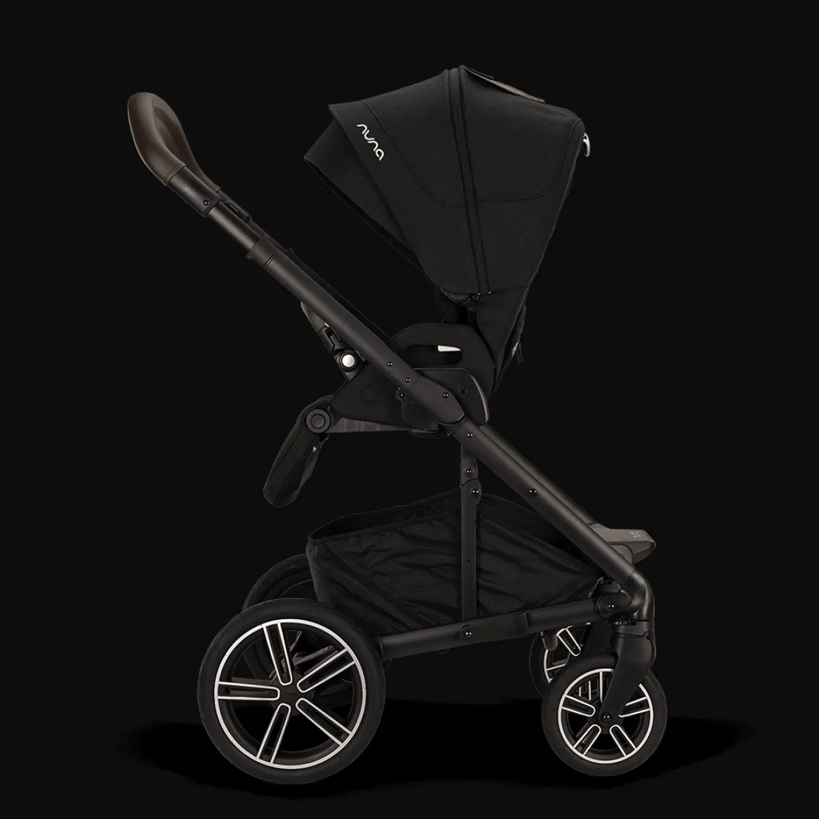 Nuna Kinderwagen 4 in 1 MIXX™ next Caviar + Autostoel PIPA™ next + Nuna 360° base