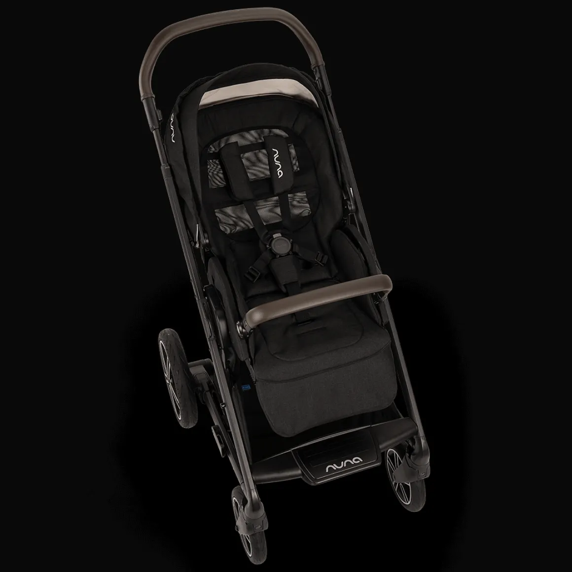 Nuna Kinderwagen 4 in 1 MIXX™ next Caviar + Autostoel PIPA™ next + Nuna 360° base