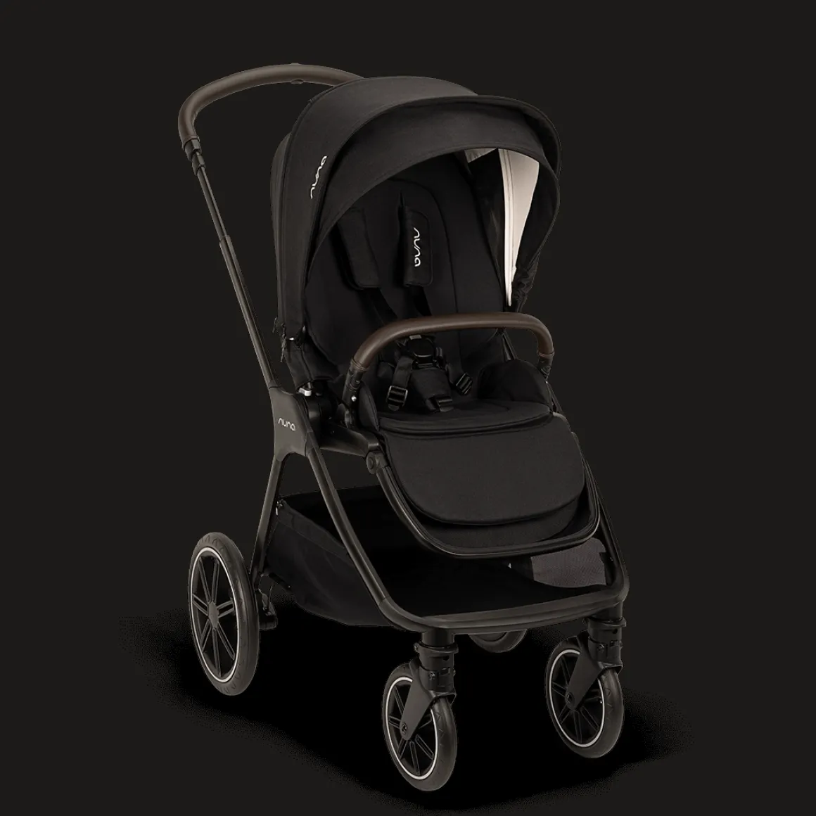 Nuna TRIV™ lx Kinderwagen 3 in 1 Caviar + Autostoel PIPA™ next + Isofix 360° Base Next