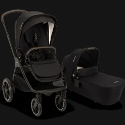 Nuna TRIV™ lx Kinderwagen 3 in 1 Caviar + Autostoel ARRA™ flex + BASE™ curv