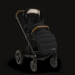 Nuna Winter Stroller Set (incl. Gloves and Storage bag) Caviar