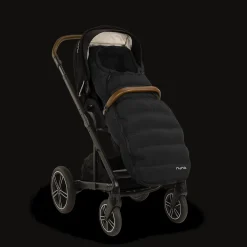 Nuna Winter Stroller Set (incl. Gloves and Storage bag) Caviar