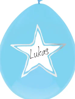 O'that Ballon Writeable Star Blue