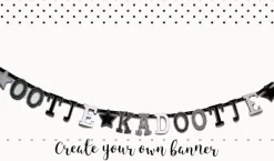 O'that Wensletterlijn Personalized Black & White