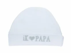 Petit Villain Baby Muts Ik Hou Van Papa Wit