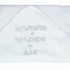 Petit Villain Badcape 50% Mama + 50% Papa = Ikke Wit