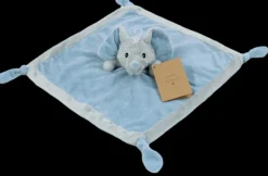 Petit Villain Knuffeldoek Olifant Blauw