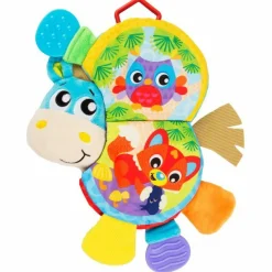 Playgro Bijtboekje Musical Clip Clop Teether Book