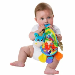 Playgro Bijtboekje Musical Clip Clop Teether Book
