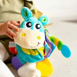 Playgro Bijtboekje Musical Clip Clop Teether Book