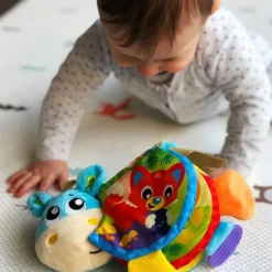 Playgro Bijtboekje Musical Clip Clop Teether Book