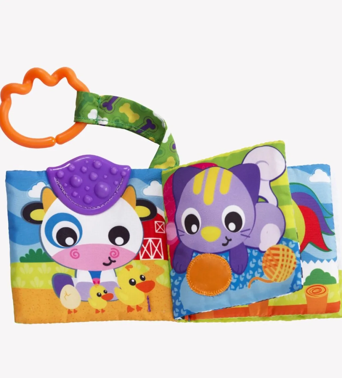 Playgro Teether Book A Day At The Farm