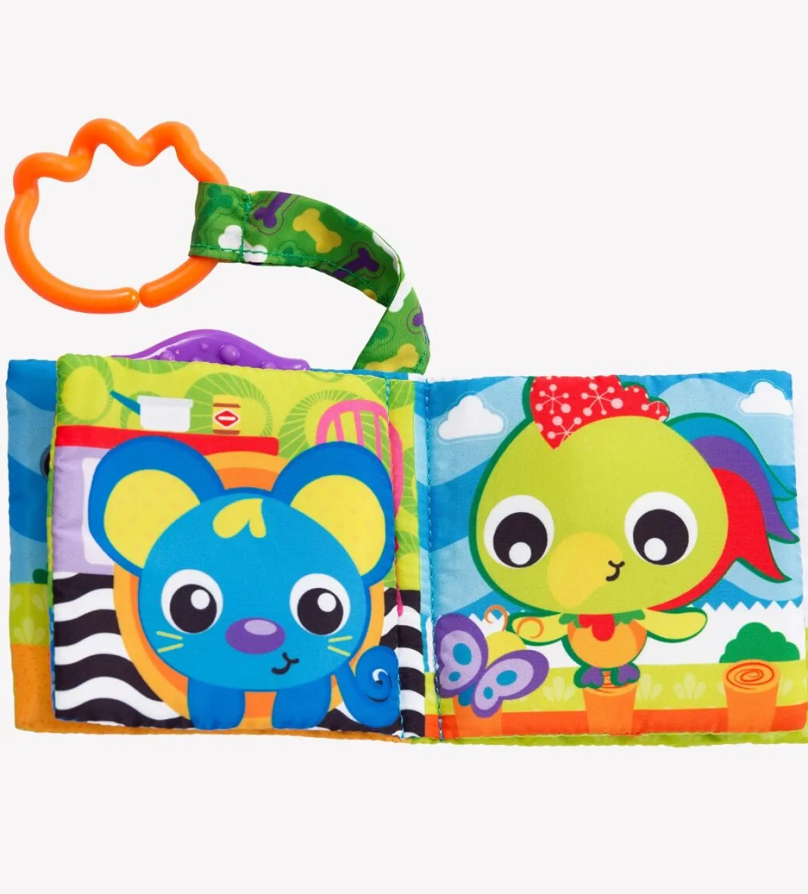 Playgro Teether Book A Day At The Farm