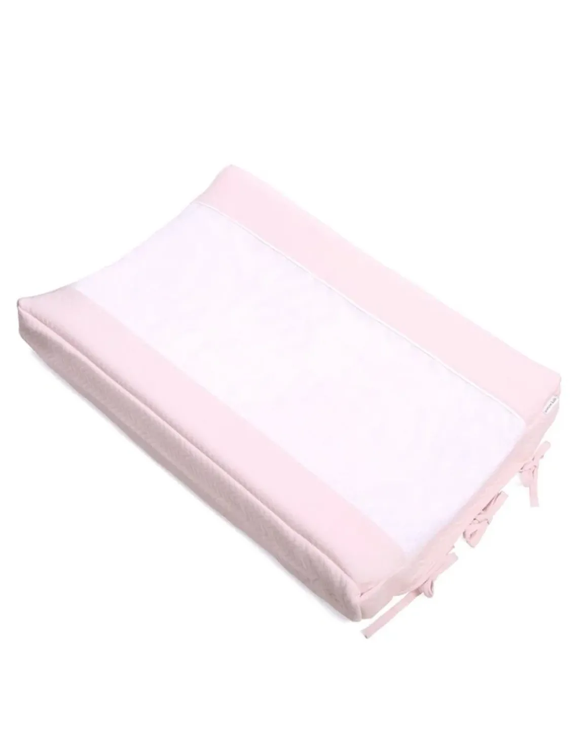 Poetree Kids Aankleedkussenhoes Chevron Light Pink