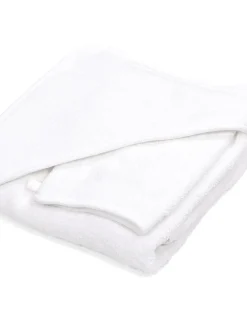 Poetree Kids Badcape & Washandje Chevron White