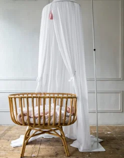 Poetree Kids Klamboe Met Oud Roze Kwasten