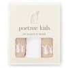 Poetree Kids Tetra Hydrofiele Doekjes Camel & White 60x60cm