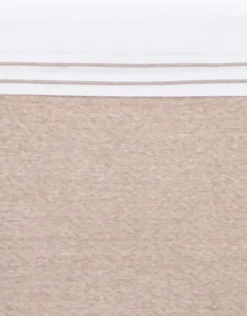 Poetree Kids Wieg Laken Chevron Light Camel (80x100cm)