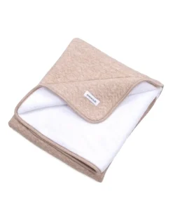 Poetree Kids Wiegdeken Chevron Light Camel 80x100cm