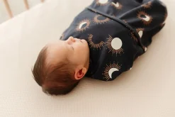 Puckababy Inbakerslaapzak - Piep - 0/3 M - Cotton Eclipse Night