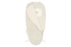 Puckababy Inbakerslaapzak Piep 0/3 M Cotton Green Stripes