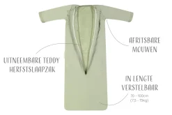Puckababy Slaapzak 4 Seasons 6 Maanden Tot 2,5 Jaar 100 cm Olive