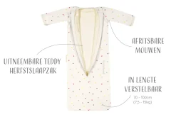 Puckababy Slaapzak 4 Seasons 6 Maanden Tot 2,5 Jaar 100 cm Hearts Confetti