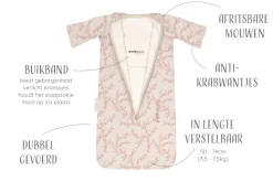 Puckababy Slaapzak Newborn < 6 M | 70 CM Cotton Blossom