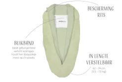 Puckababy Winter Inbakerslaapzak - Mini 3/6 M - Teddy Olive