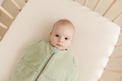 Puckababy Winter Inbakerslaapzak - Mini 3/6 M - Teddy Olive