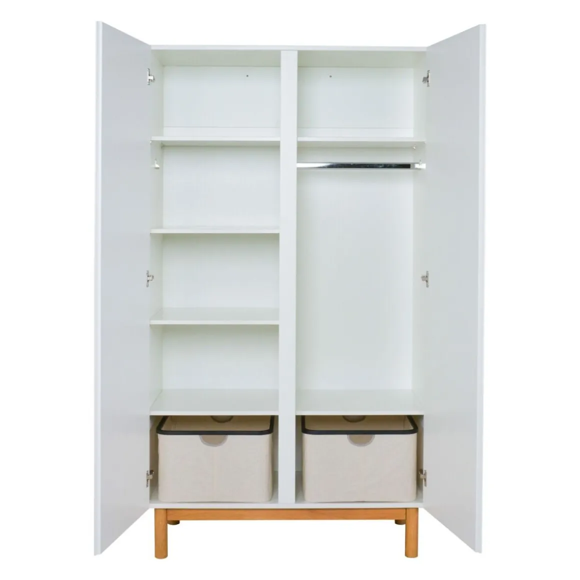 Quax 2 Deurs Kledingkast Mood White