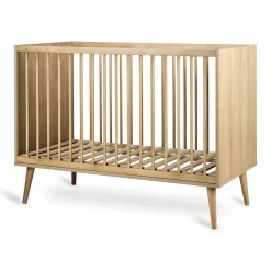 Quax Baby Bed Flow Honey Ash 60 x 120 cm