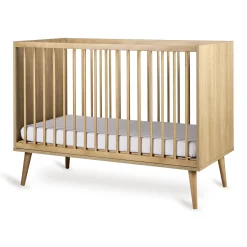 Quax Baby Bed Flow Honey Ash 60 x 120 cm