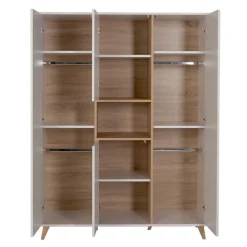 Quax 3-Deurskast Loft White