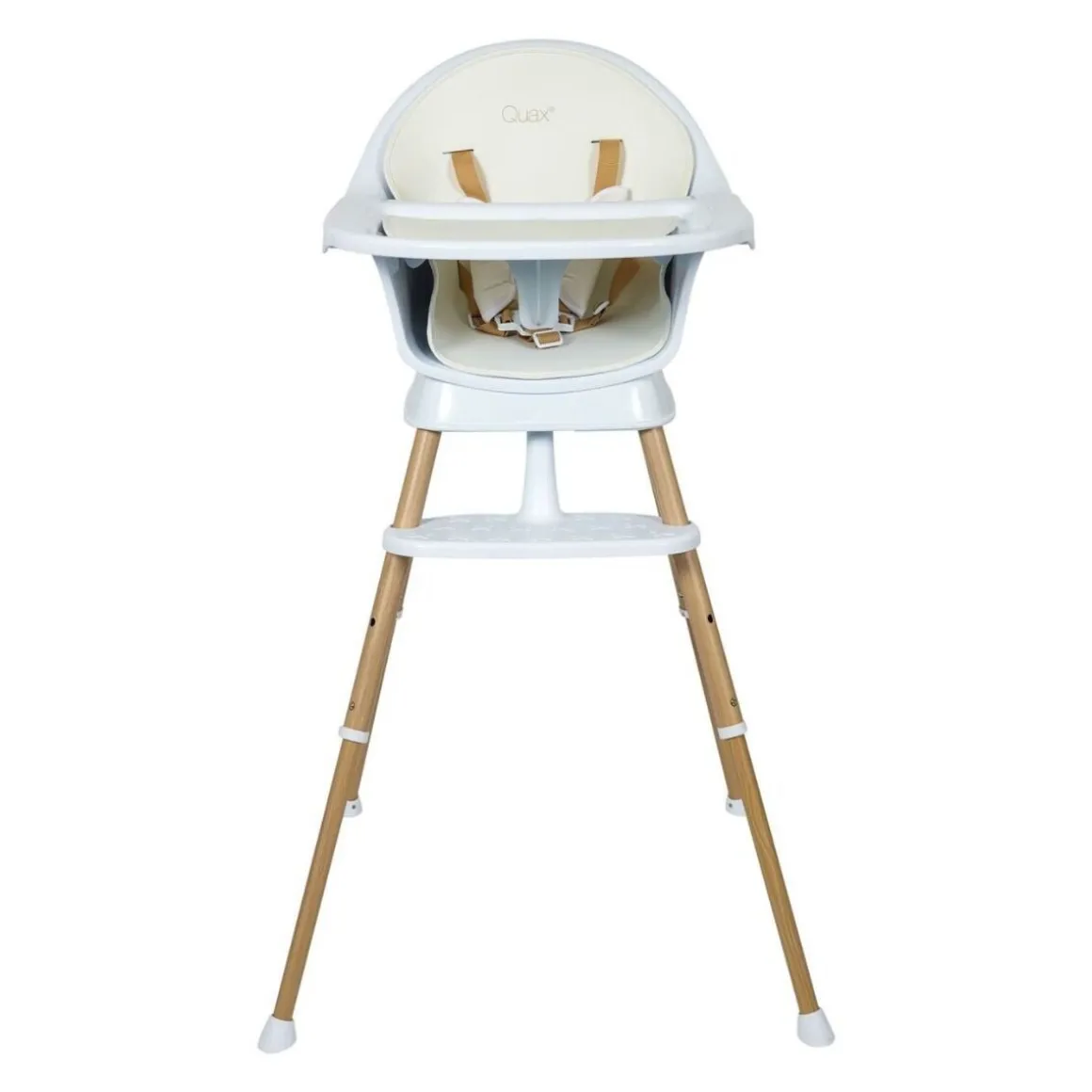Quax Kinderstoel Ultimo 3 Luxe White Naturel