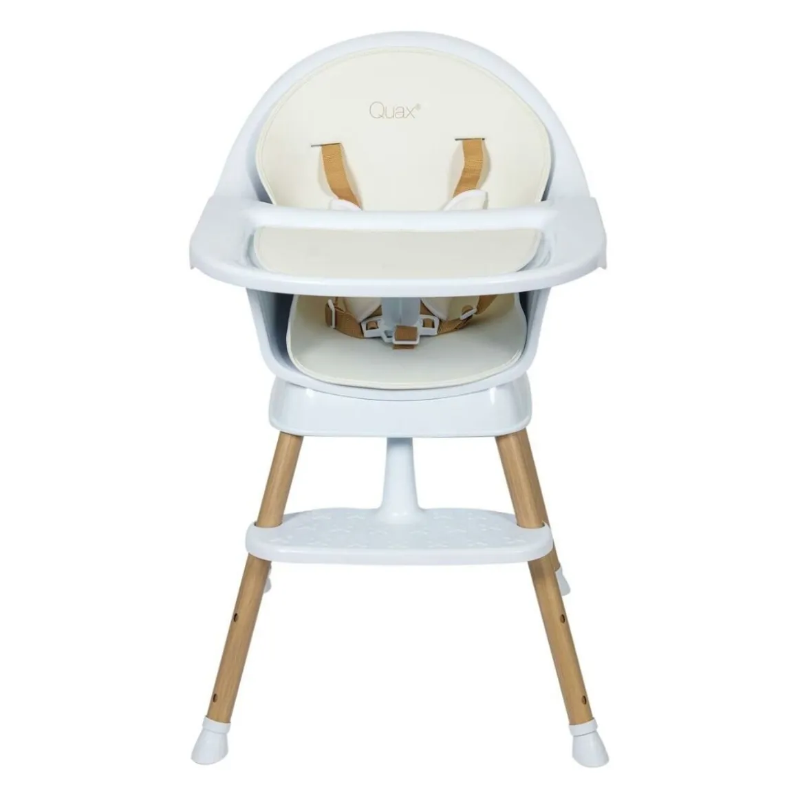 Quax Kinderstoel Ultimo 3 Luxe White Naturel